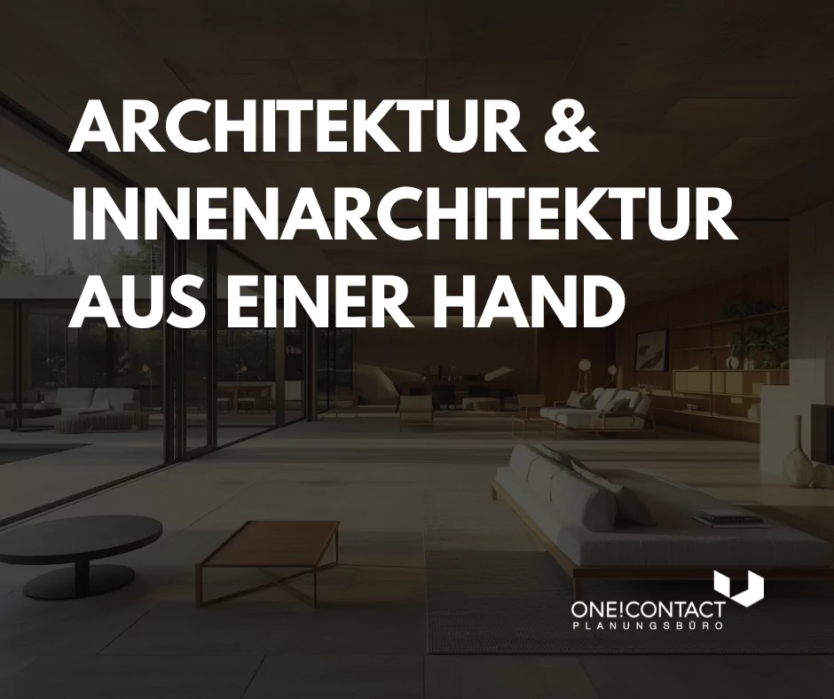 Architektur und Innenarchitektur gemeinsam geplant – integriertes Bauprojekt in NRW